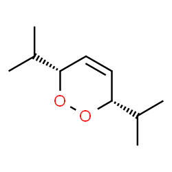 1,2-Dioxin,3,6-dihydro-3,6-bis(1-methylethyl)-,(3R,6S)-rel-(9CI)结构式