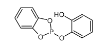 2-(1,3,2-benzodioxaphosphol-2-yloxy)phenol结构式