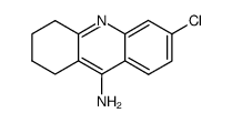6-chloro-1,2,3,4-tetrahydroacridin-9-ylamine Structure