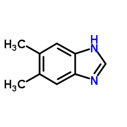 5,6-二甲基苯并咪唑结构式
