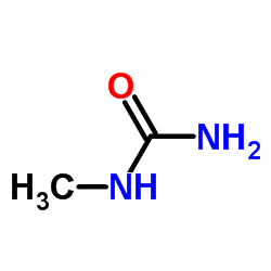 1-Methylurea Structure