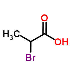 2-Bromopropionic Acid Structure