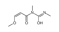 3-methoxy-N-methyl-N-(methylcarbamoyl)prop-2-enamide Structure