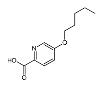 5-pentoxypyridine-2-carboxylic acid结构式