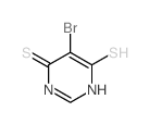 4(3H)-Pyrimidinethione, 5-bromo-6-mercapto- picture