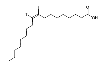 油酸-[9,10-3H]结构式