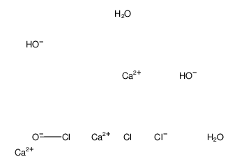 tricalcium,dichloride,dihydroxide,dihypochlorite,dihydrate结构式