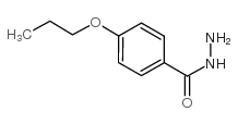 4-丙氧基苯甲酸肼结构式