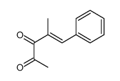 4-methyl-5-phenylpent-4-ene-2,3-dione Structure