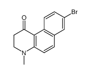8-bromo-4-methyl-3,4-dihydro-2H-benzo[f]quinolin-1-one结构式