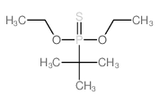diethoxy-sulfanylidene-tert-butyl-phosphorane结构式