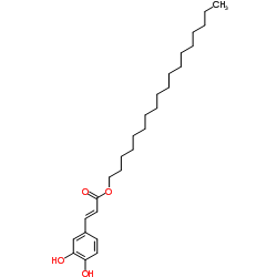 咖啡酸十八烷酯结构式