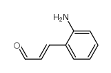 2-Propenal,3-(2-aminophenyl)-,(2E)-(9CI)结构式