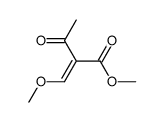 2-methoxymethylene-3-oxobutanoic acid methyl ester结构式