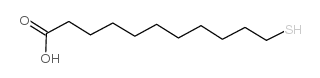 11-Mercaptoundecanoic acid Structure