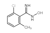 2-氯-N-羟基-6-甲基苯甲酰胺结构式