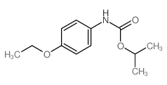 p-Ethoxycarbanilic acid isopropyl ester Structure