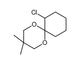 11-chloro-3,3-dimethyl-1,5-dioxaspiro[5.5]undecane Structure