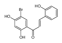 1-(5-Bromo-2,4-dihydroxyphenyl)-3-(2-hydroxyphenyl)-2-propen-1-one结构式