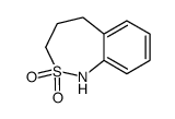 1,3,4,5-tetrahydrobenzo[1,2-c]thiazepine 2,2-dioxide结构式
