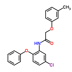 N-(5-Chloro-2-phenoxyphenyl)-2-(3-methylphenoxy)acetamide Structure