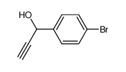 1-(4-bromophenyl)-2-propyn-1-ol Structure