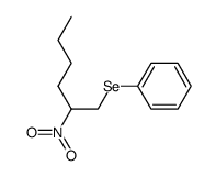 2-nitrohexyl phenyl selenide Structure