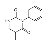 5-Methyl-3-phenylhexahydropyrimidine-2,4-dione结构式