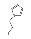 1-(2-碘乙基)-1H-吡咯结构式