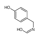 N-[(4-hydroxyphenyl)methyl]formamide Structure