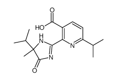 6-isopropyl-2-(5-isopropyl-5-methyl-4-oxo-2-imidazolin-2-yl)nicotinic acid Structure