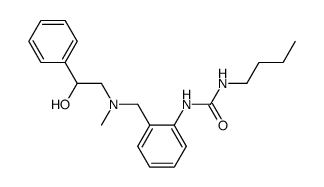1-Butyl-3-(2-{[(2-hydroxy-2-phenyl-ethyl)-methyl-amino]-methyl}-phenyl)-urea结构式