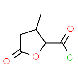 Butyric acid, 4-(chloroformyl)-4-hydroxy-3-methyl-, gamma-lactone (7CI)结构式