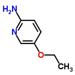 5-乙氧基-2-氨基吡啶结构式