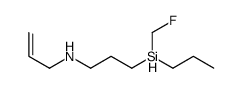 3-[fluoromethyl(propyl)silyl]-N-prop-2-enylpropan-1-amine Structure