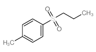 Benzene,1-methyl-4-(propylsulfonyl)- structure