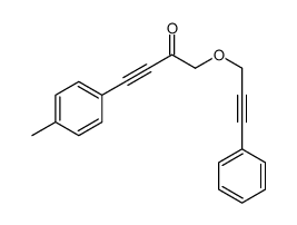 4-(4-methylphenyl)-1-(3-phenylprop-2-ynoxy)but-3-yn-2-one Structure