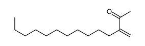 3-methylidenetetradecan-2-one Structure