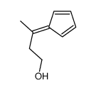 3-cyclopenta-2,4-dien-1-ylidenebutan-1-ol Structure