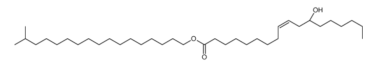 isooctadecyl (R)-12-hydroxyoleate结构式