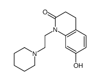7-hydroxy-1-(2-piperidin-1-ylethyl)-3,4-dihydroquinolin-2-one结构式