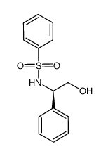 N-[(1R)-2-hydroxy-1-phenylethyl]benzenesulfonamide Structure