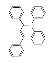 (E)-(1,3-diphenylprop-2-enyl)diphenylphosphine结构式