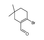 2-溴-5,5-二甲基-1-环己烯-1-甲醛结构式