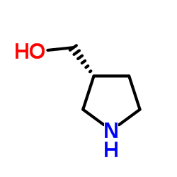 3-Pyrrolidinylmethanol Structure
