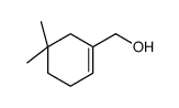 (5,5-dimethylcyclohexen-1-yl)methanol结构式