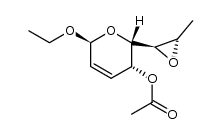 (2S,3R,6S)-6-ethoxy-2-((2R,3S)-3-methyloxiran-2-yl)-3,6-dihydro-2H-pyran-3-yl acetate结构式