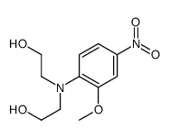 2-[N-(2-hydroxyethyl)-2-methoxy-4-nitroanilino]ethanol Structure