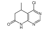 4-Chloro-5-methyl-5,6-dihydropyrido[2,3-d]pyrimidin-7(8H)-one Structure
