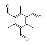 2,4,6-trimethylbenzene-1,3,5-tricarbaldehyde Structure